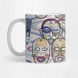 African Masks V3 Mug